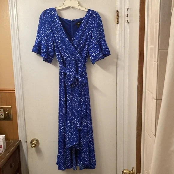 DKNY Blue Midi Dress - Picture 6 of 10